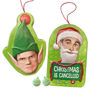 Das Büro Urlaub Süßigkeiten Zinn Ornament – 1,5 oz