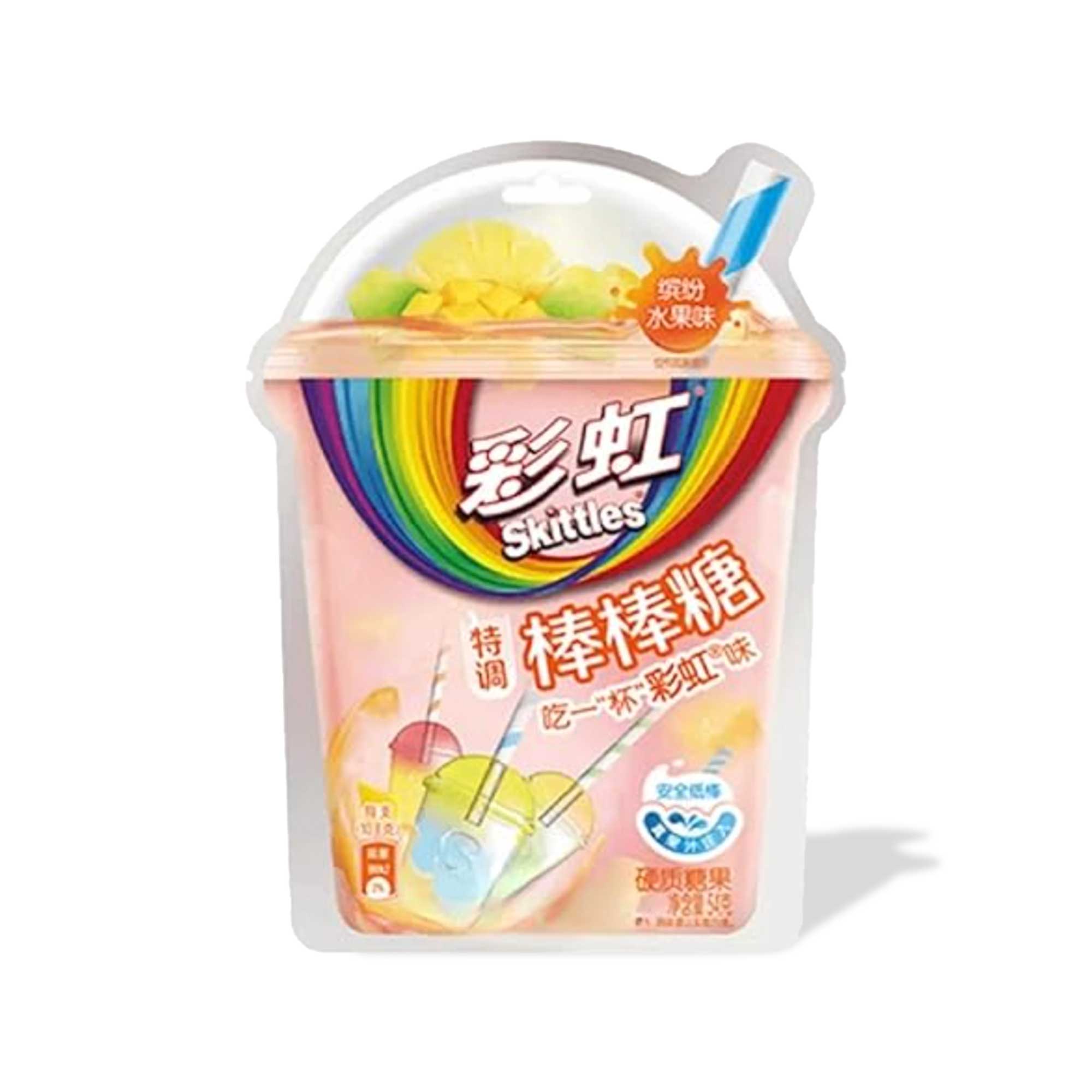 Skittles Rainbow Lollipops: Gemischte Früchte