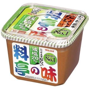 Marukome Ryotei no Aji Miso Paste with Dashi Natriumgehalt (Natrium) – 750g