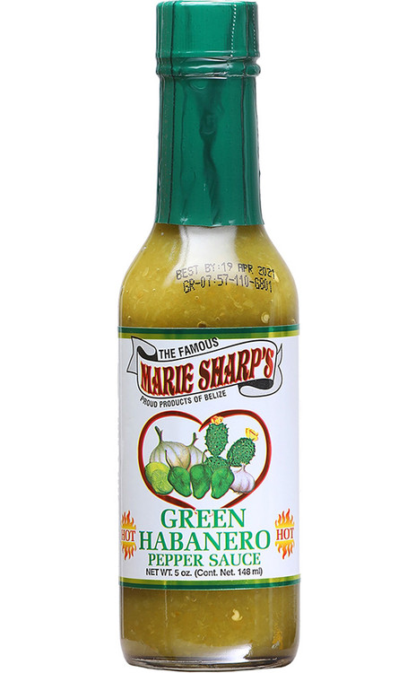 Marie Sharp's Heiße Nopal / prickly Birne grün Habanero, 5oz