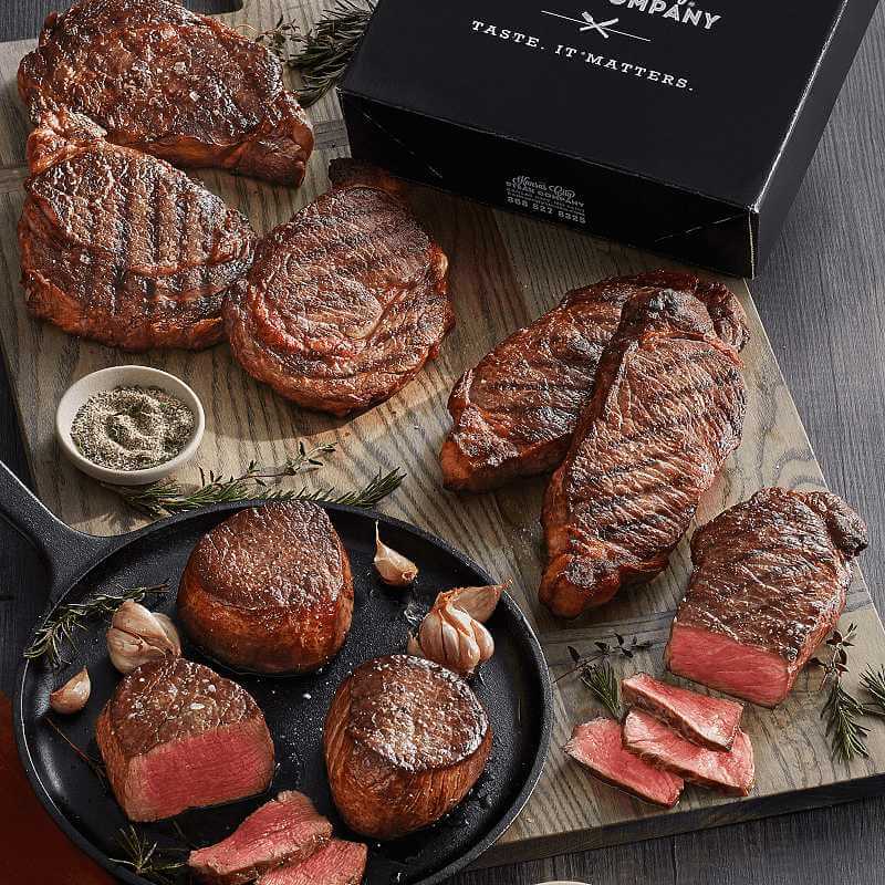 Klassische Steak Geschenkbox Set