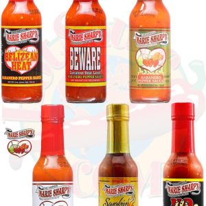 Marie Sharp’s Hotter scharfe Saucen Geschenkset, 6/ . – 5oz