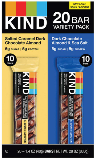 Art Nut & Gewürze Bar Sortiment Packung, 20er Packung