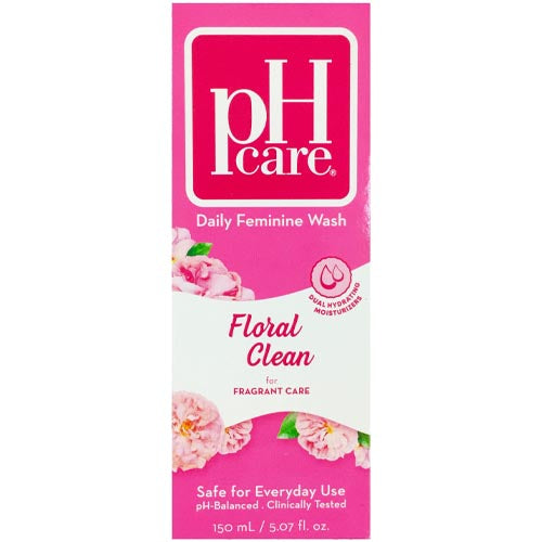 PH-Pflege – Daily Feminine Wash – mit Blumenmuster Clean für die duftende Pflege