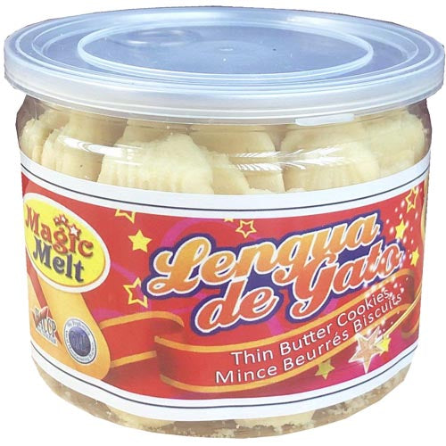Magic Melt – Lengua de Gato – Dünne Butterkekse – 230 G