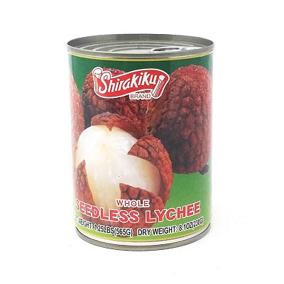 Shirakiku Seedless ganze Lychee Dose