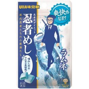 mikakuto ninja meshi ramune (harter Gummi) — 20 g