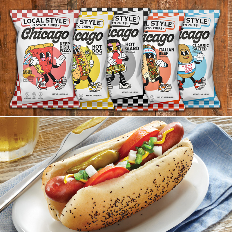 Lokale Stil 10pk Vielfalt & Wiener Rindfleisch Hot Dog Kit