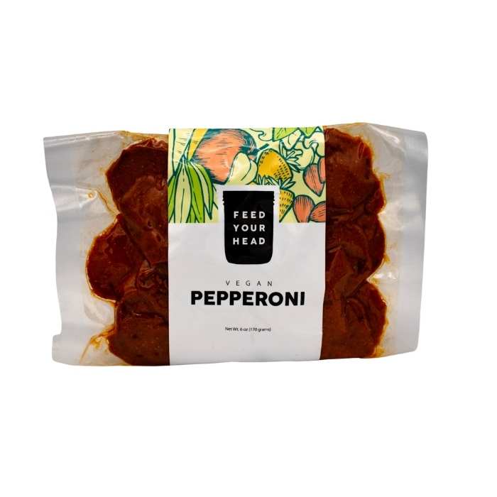 Füttern Sie Ihren Kopf – Vegane Pepperoni, 6oz