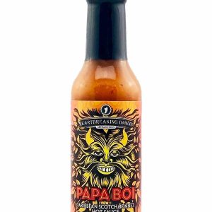 scharfe Sauce herzzerreißende Morgenröte Papa boi caribbean Scotch Haube hea – 5oz