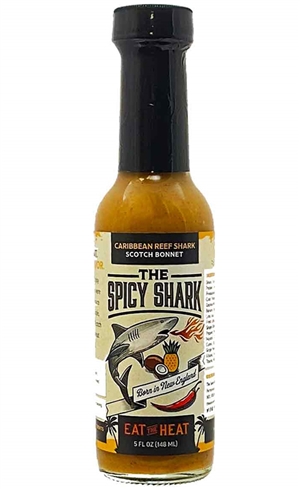 Spicy Shark Karibik Reef Shark Scotch Bonnet Chilisauce, 5oz