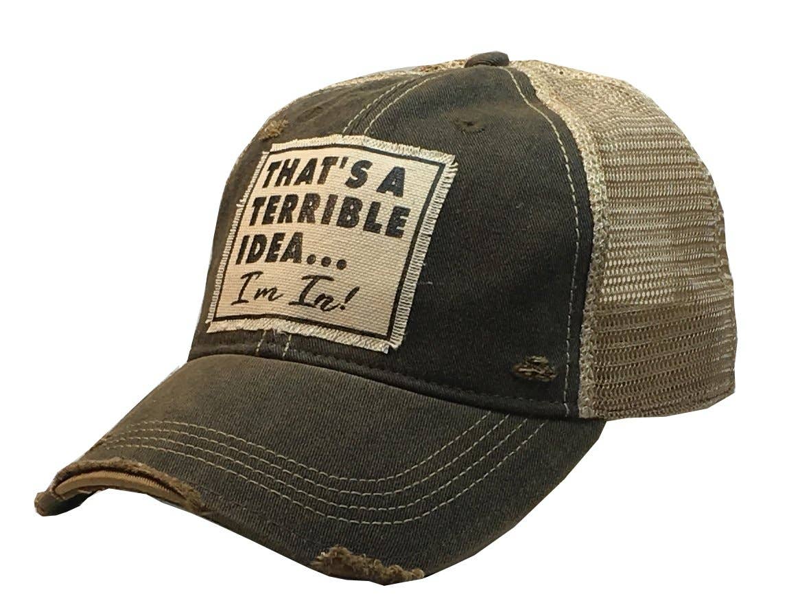 Vintage Life Das ist eine schreckliche Idee... ich bin dabei! Distressed Trucker Ca