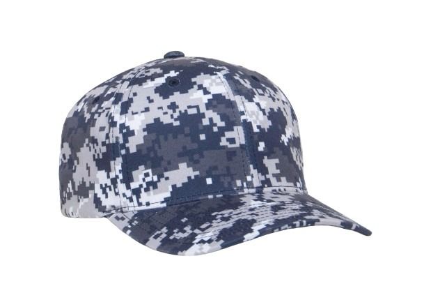 Pacific Headwear Universal Fit Digi Camo Flexfit Kappe