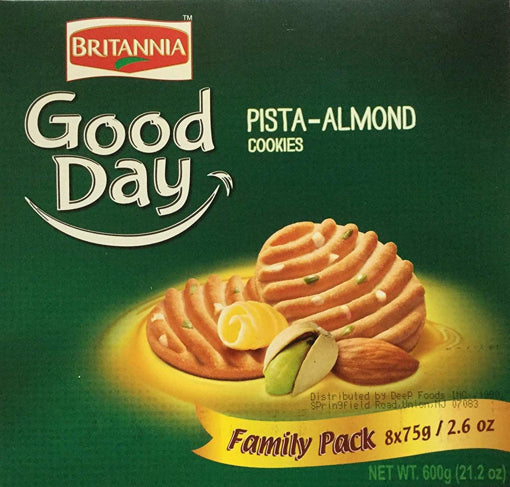 Britannia Guten Tag Pista Mandel Kekse Familienpaket 21,2 oz