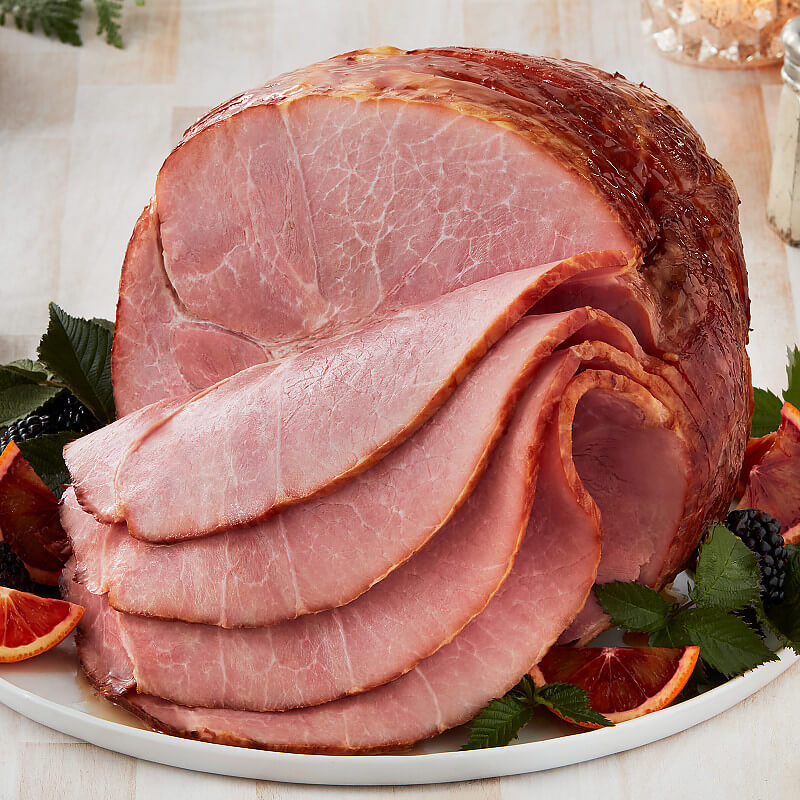 Hickory Geräucherter Schinken mit Spirale