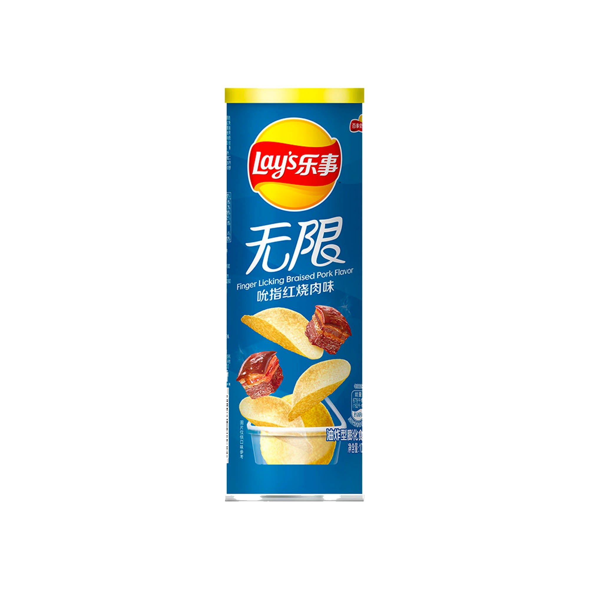 Lay's Finger lecken geschmorte Schweinefleisch Geschmack (China)