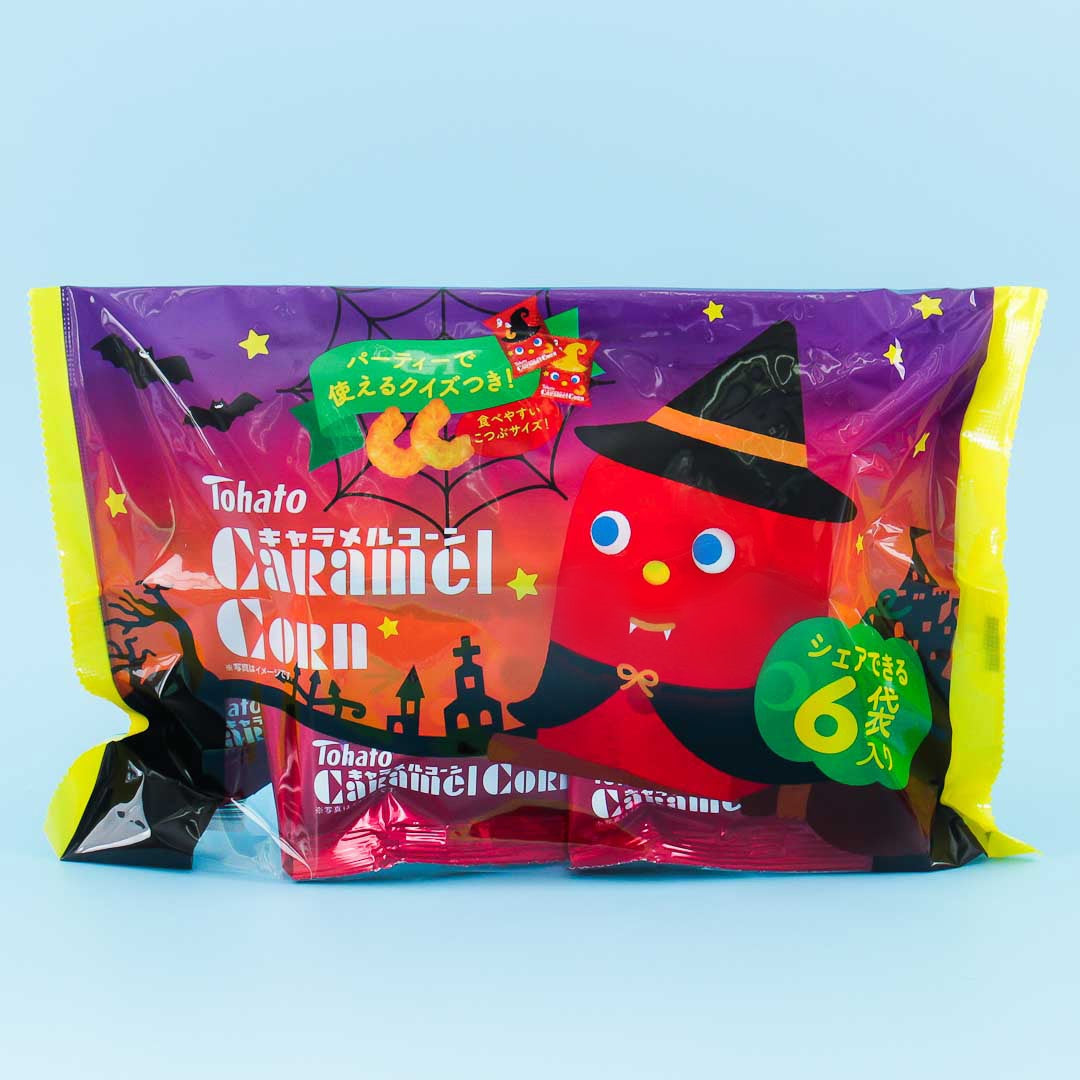 Tohato Karamell Mais Halloween Mehrfarbig-Packung – 6 Stück