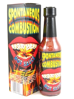 Spontane Verbrennung Chilisauce