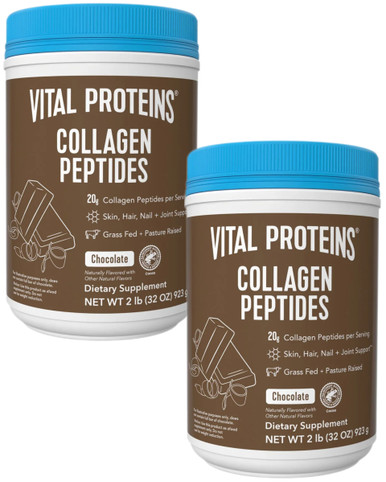 Vital Proteine Collagen Peptide Schokoladenpulver, 32 oz (Packung mit 2)