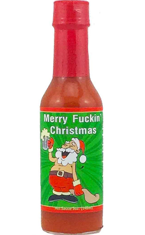 Fröhliche Fuckin 'Weihnachten Chilisauce, 5oz. (Saisonal)