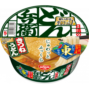 Nissin Donbei Kitsune Udon Nudeln mit sofortiger Wirkung – 96g