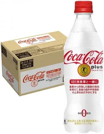 Coca-Cola Japan Limited, Coca Cola Plus, 470ml x 24 Flaschen