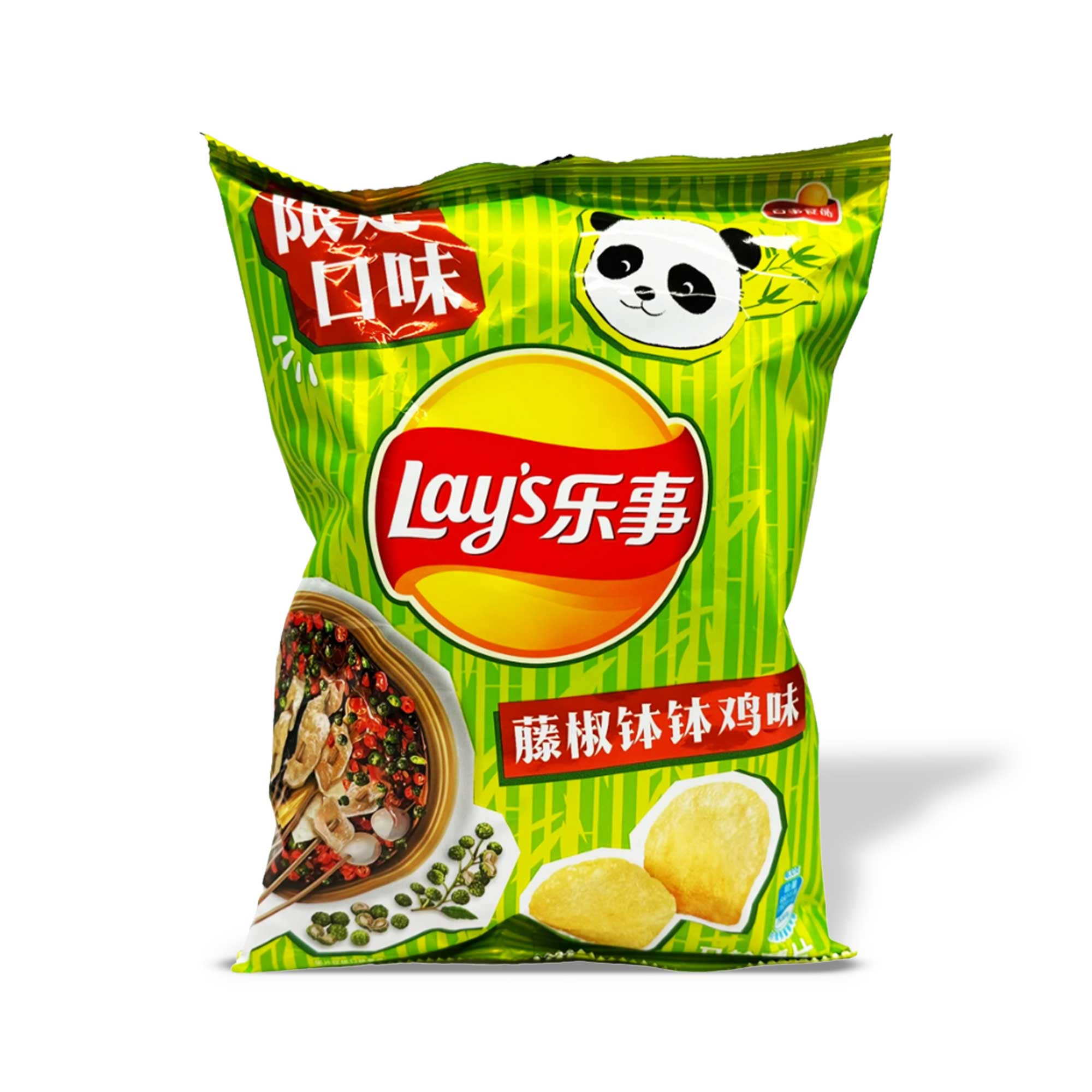 Lay's Kartoffelchips: Sichuan Hähnchen Skewer