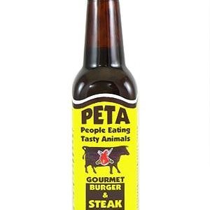 PETA (People for Eating Tasty Animals) Steak Soße. – 10oz