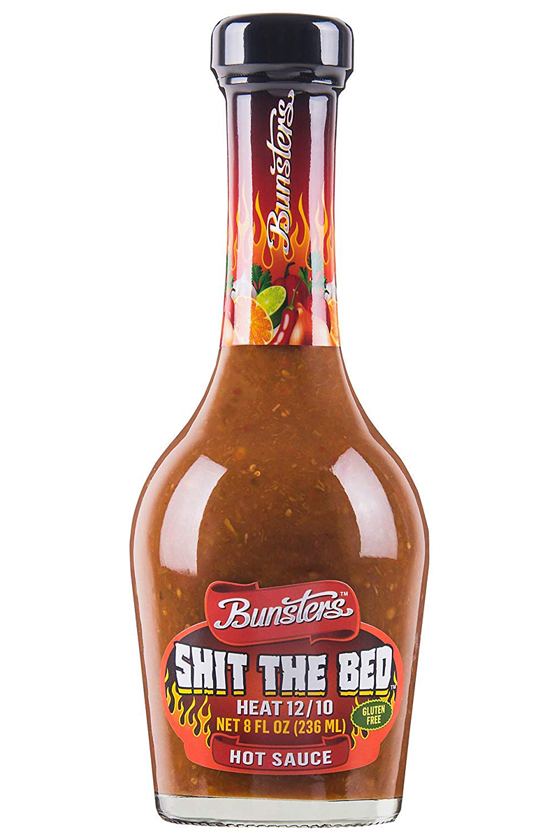 Bunsters Scheiße das Bett 12/10 Hitze Chilisauce