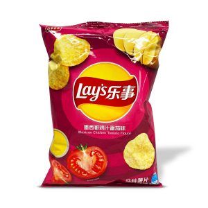 Lay’s Kartoffelchips: mexikanische Hähnchen Tinga mit Tomaten