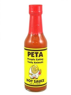 PETA (Leute zum Essen schmackhafter Tiere) Habanero Chilisauce, 5oz