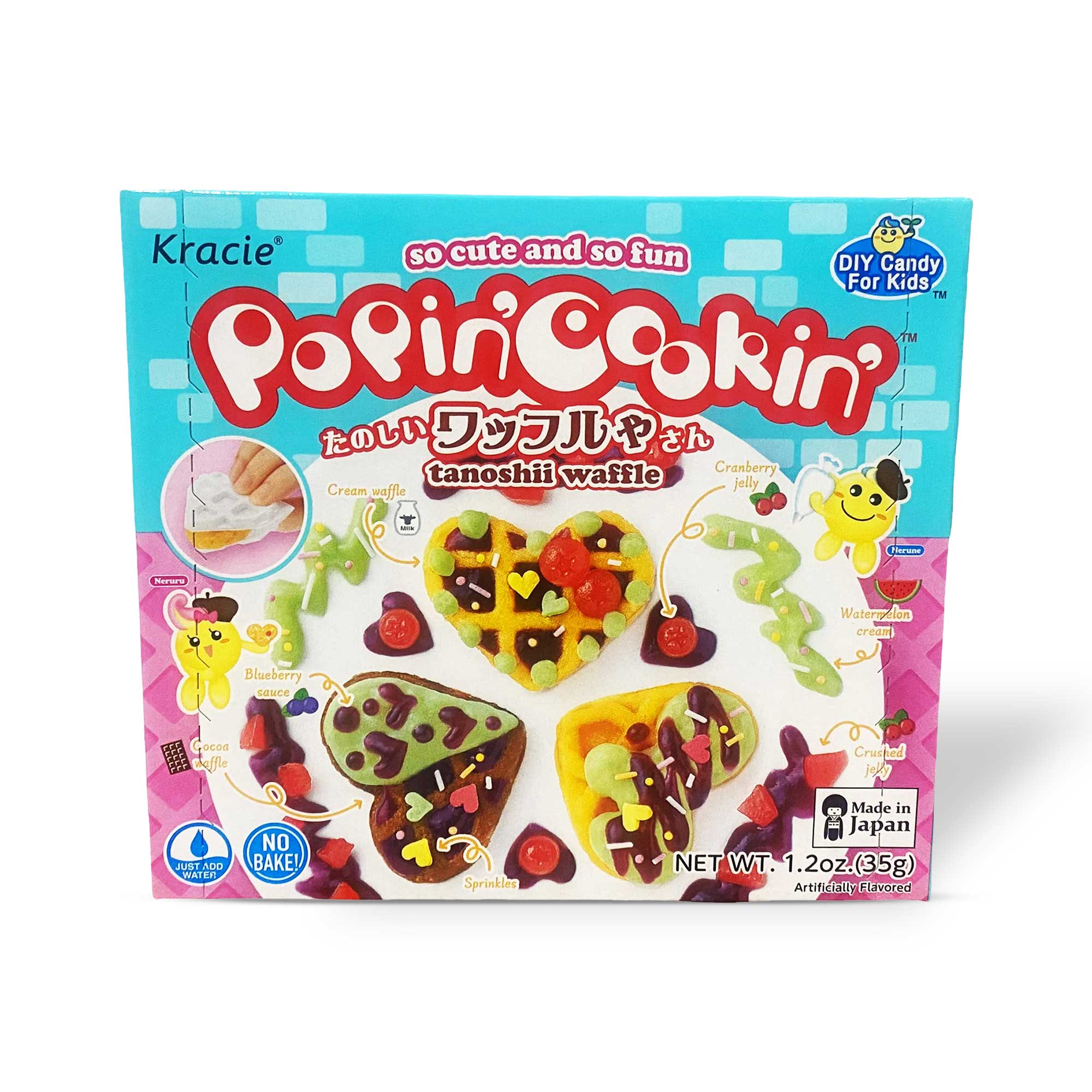 Kracie Popin Cookin DIY Süßigkeiten: Lustige Waffel