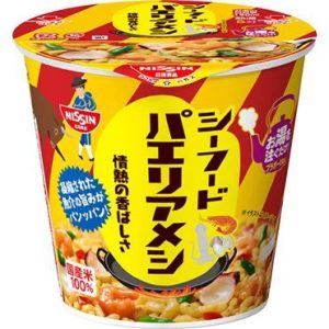 Nissin “Seafood Paella meshi”, Sofortreis, – 91g