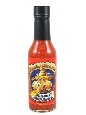Quietschen wie ein Schwein Hillbilly Chilisauce