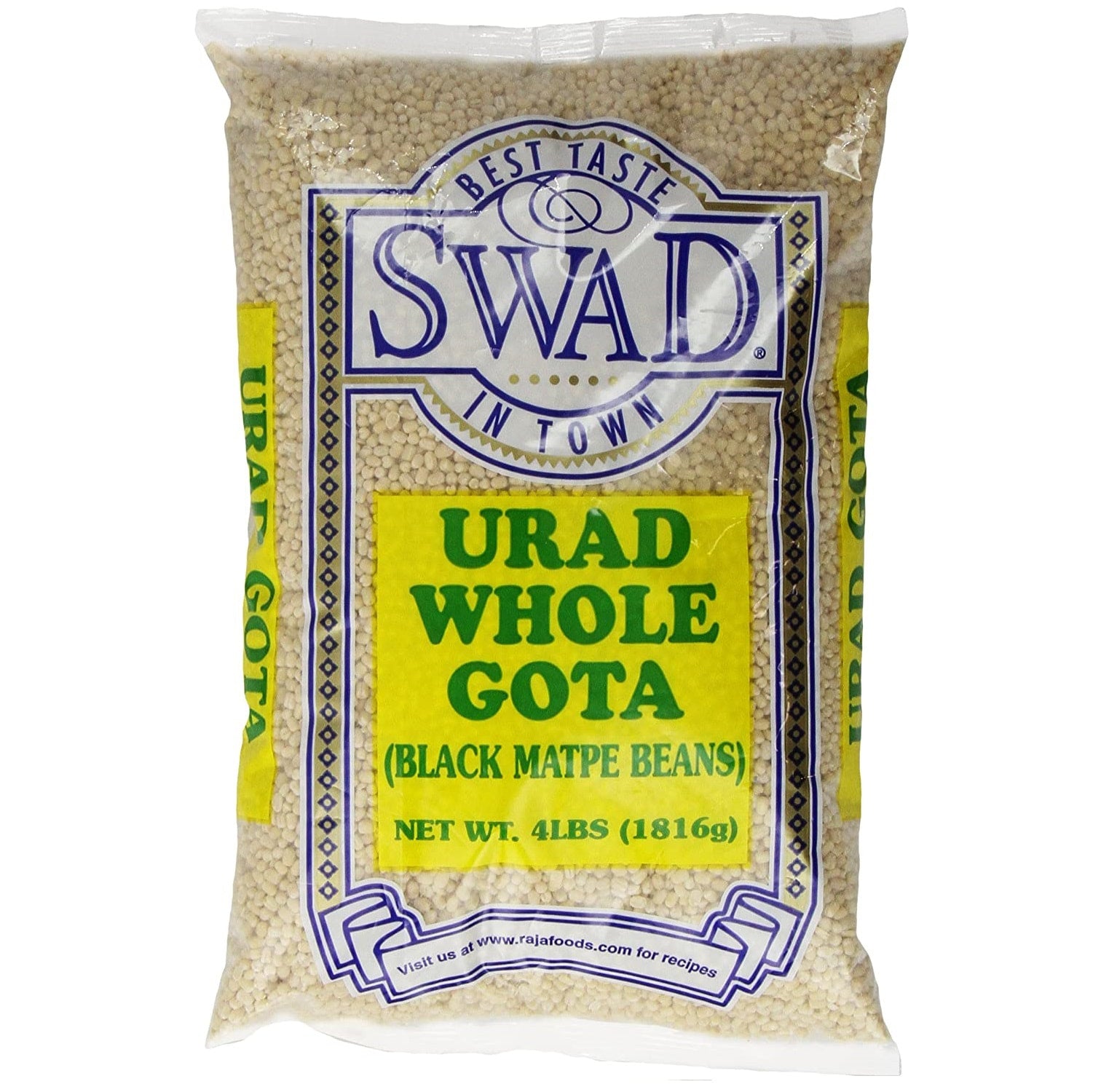 Swad Urad ganz Gota, 4 Pfund (weiß)