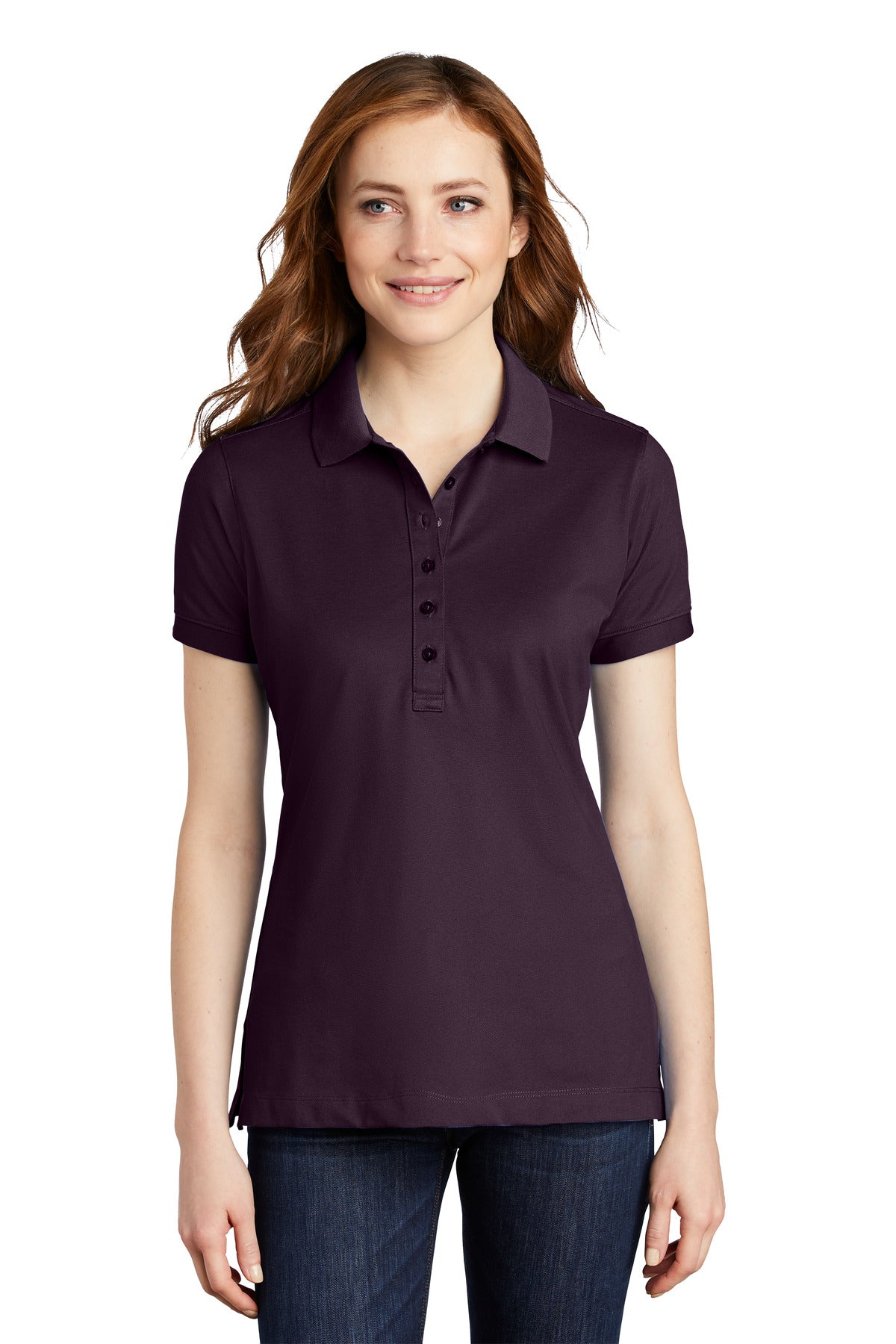 Port Authority Damen Stretch Pique Polo L555