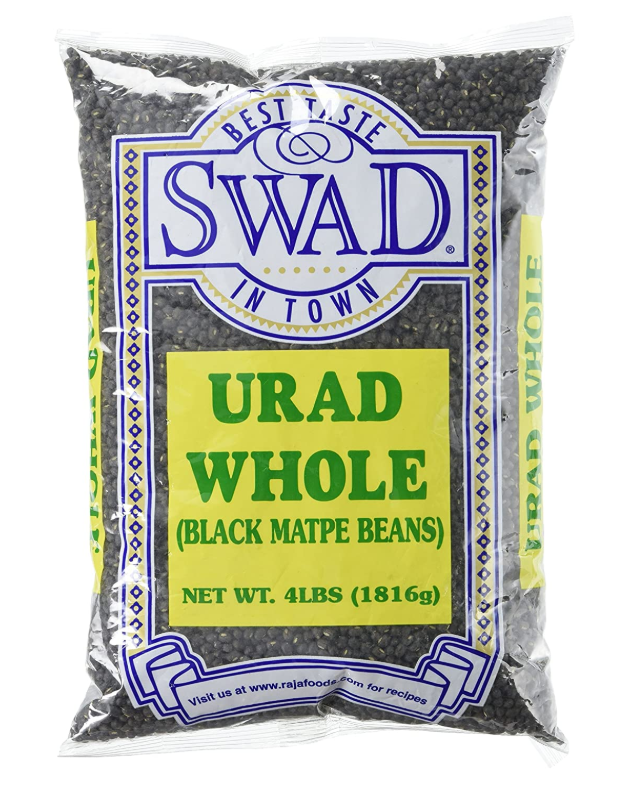 Swad Urad ganz, schwarz