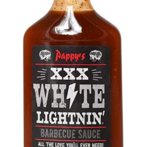 Pappy’s XXX Weiße Lightnin Grillsauce, 12.7oz.