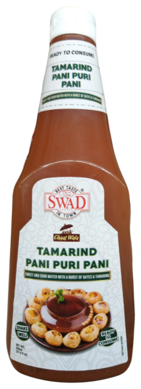 Swad Tamarind Pani Puri Pani, 31,4 Unzen