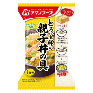 Amano Foods Gefriergetrocknete Oyakodon Hühner- und Eiersauce 4 Portionen