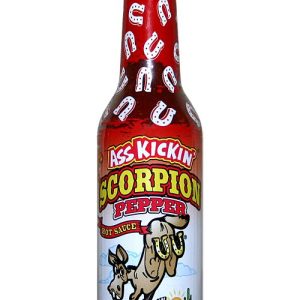 Ass Kickin’ Scorpion Pfeffer scharfe Sauce, . – 5oz