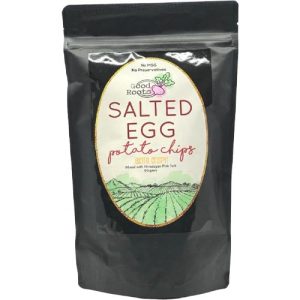 Good Roots gesalzene Eierkartoffelchips – extra knusprig – 90 g