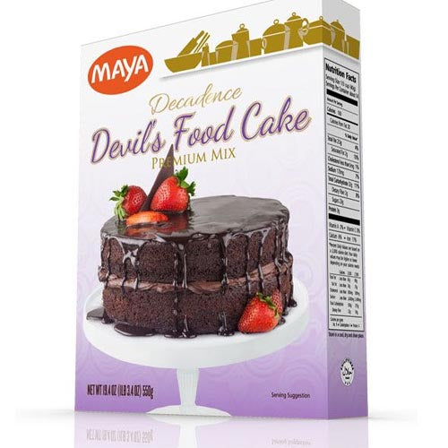 Maya – Dekadenz – Devil’s Food Kuchen – Premium Mischung – 550 G