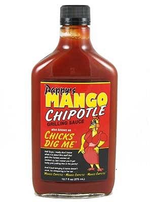 Chicks Dig Me Mango Chipotle Grillsauce, 12,7oz.