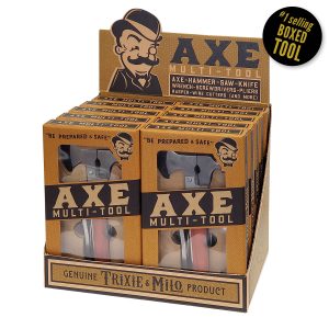 Trixie & Milo – 10 Axe Mehrfarbig-Tool in einem Campingwerkzeug