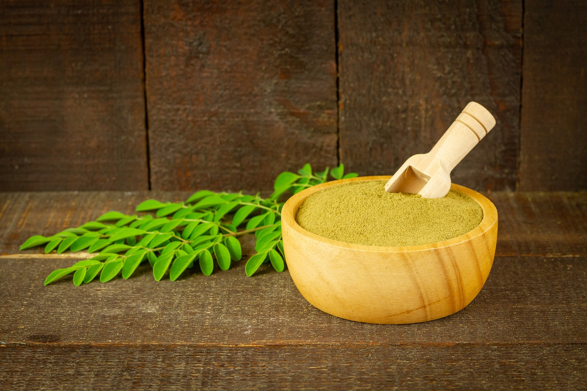 Moringa Blattpulver, Bio