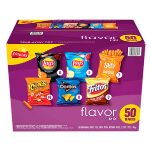 Frito-Lay Geschmack Mix Chips und Snacks Vielfalt Packung, 1 Unze. (50 pk)