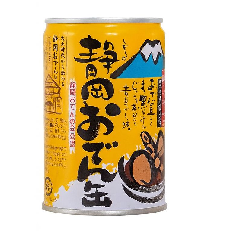 Shizuoka Oden Dose Schwarze Brühe mit Rindfleisch & Ei – 280g