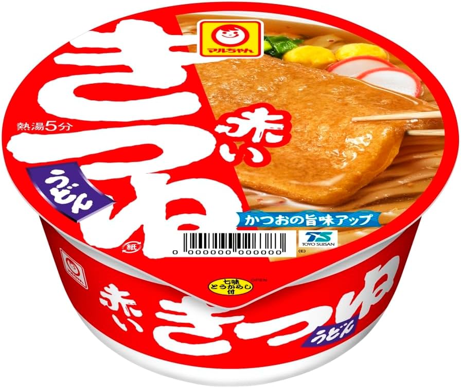 Maruchan Rot Kitsune Instant Udon 96g x 12 Packs Hergestellt in Japan – Tokyo Sakura Mall
