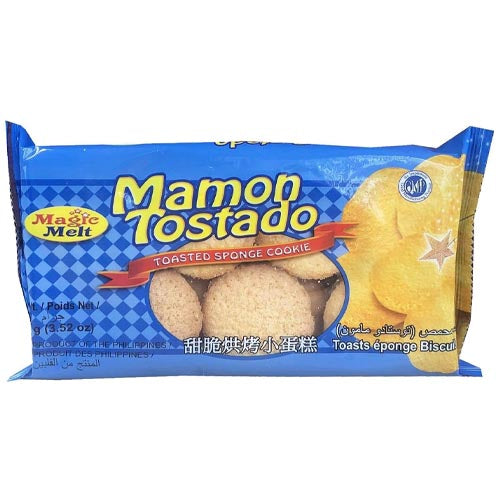Magic Melt – Mamon Tostado – Gerösteter Schwamm Keks – 100 G